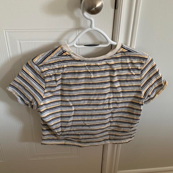 Brandy Striped Crop Top - in great condition - Picture 2 of 2